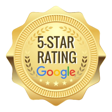 5 star google rating badge